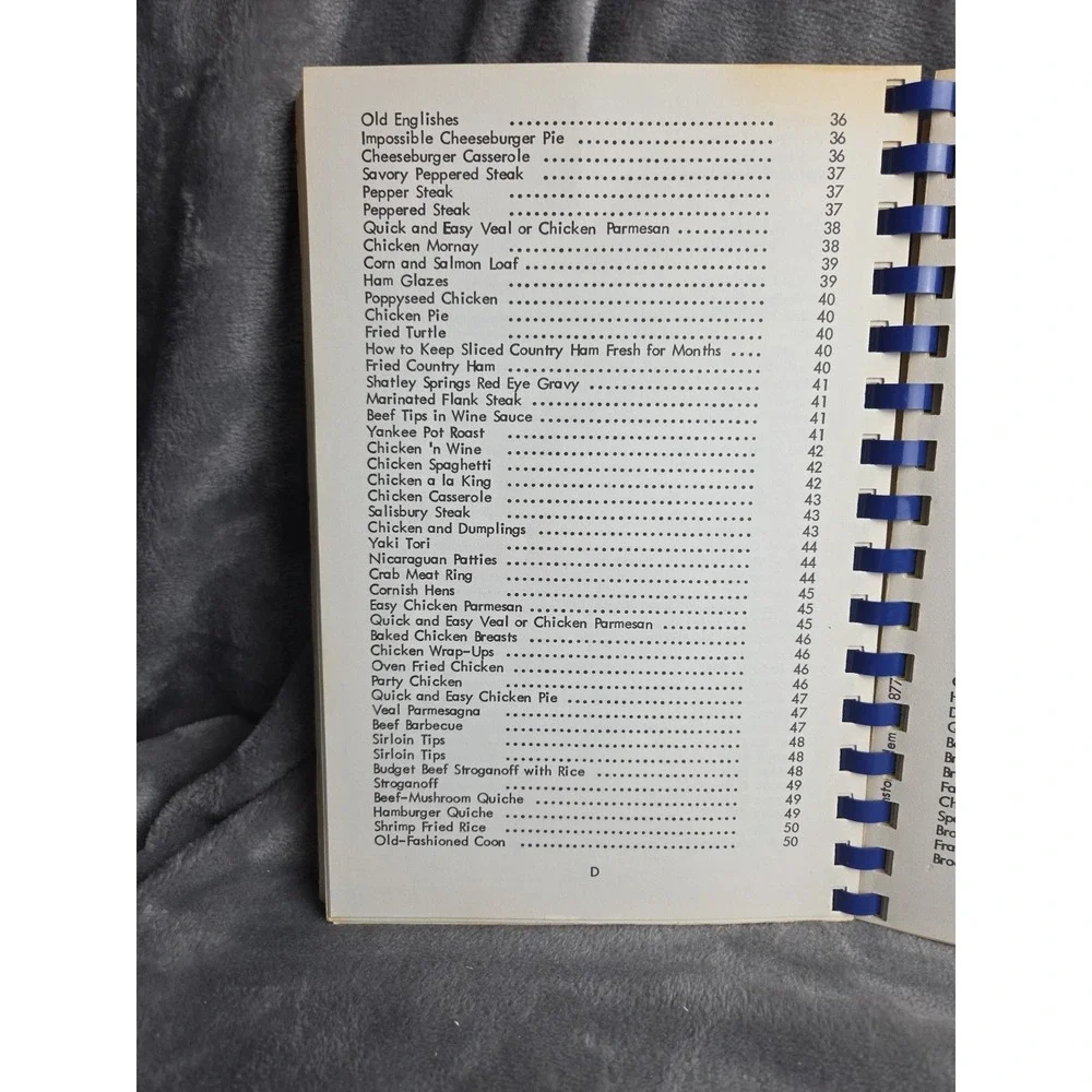 West Side‎ Baptist Church Cookbook Spiral 1984 Winston-Salem, NC Willing Workers